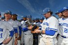 Baseball vs MIT  Wheaton College Baseball vs MIT in the  NEWMAC Championship game. - (Photo by Keith Nordstrom) : Wheaton, baseball, NEWMAC